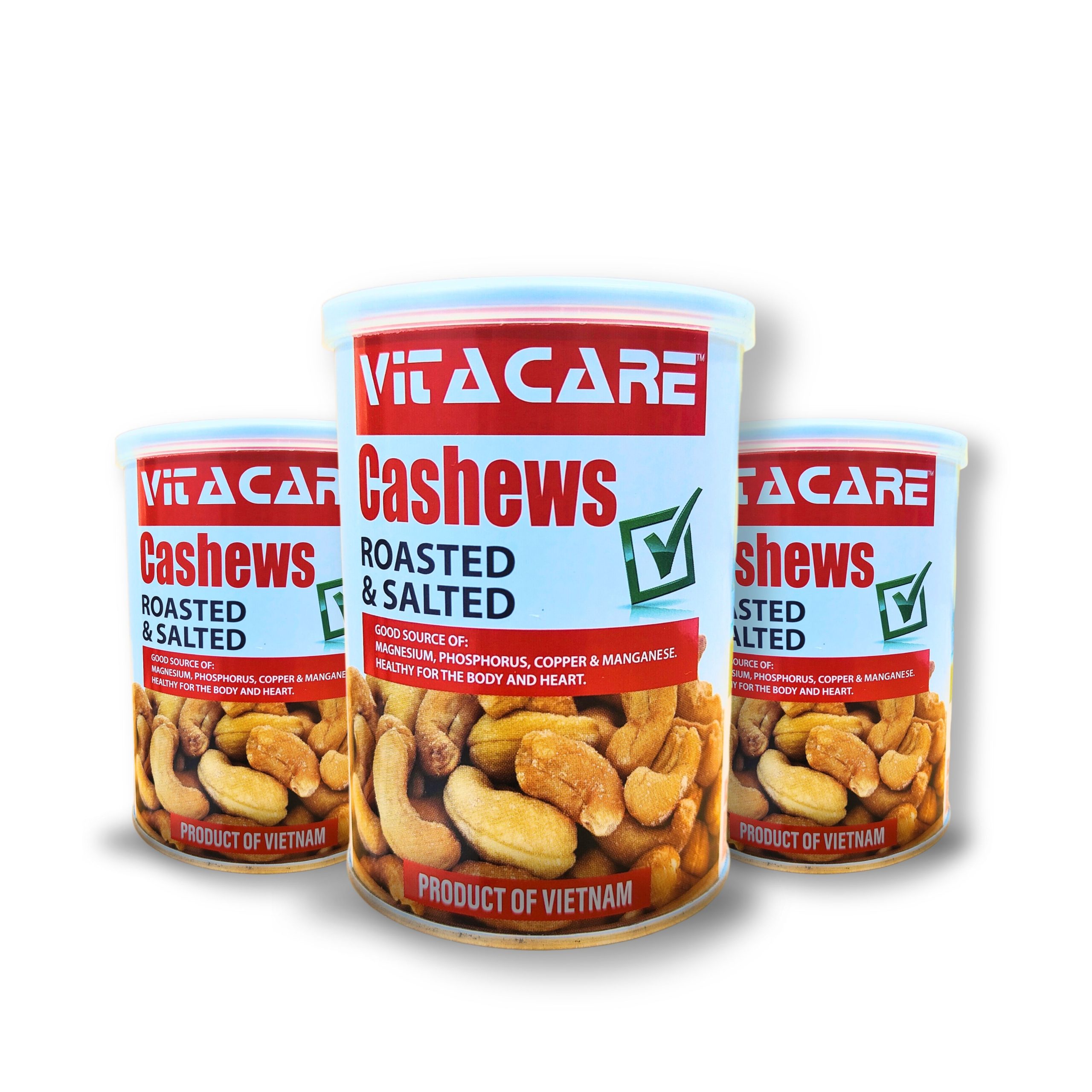 Vitacare Cashew Nuts – Roasted & Salted (150g)